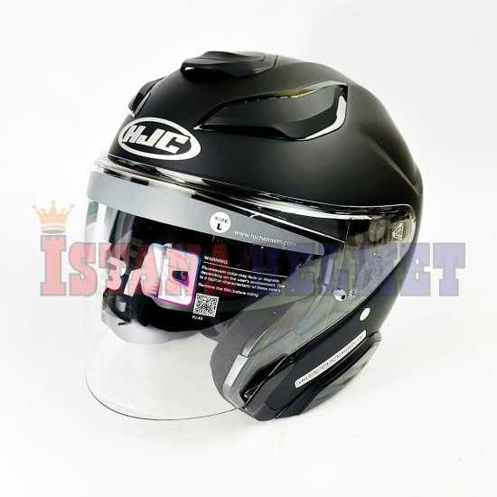 HJC F31 SEMI FLAT BLACK (L)