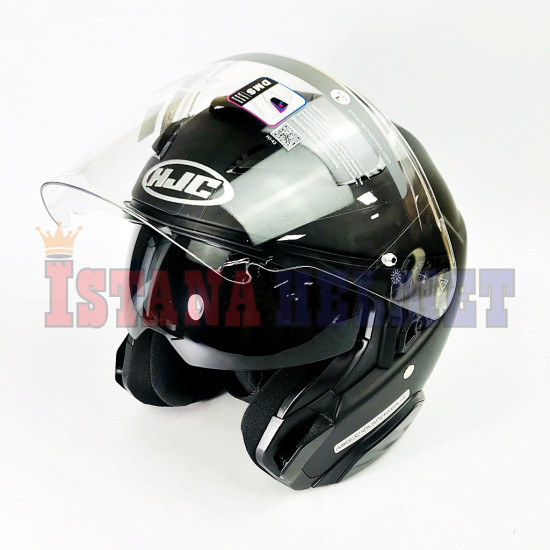HJC F31 SEMI FLAT BLACK (L)