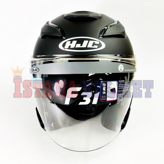 HJC F31 SEMI FLAT BLACK (L)