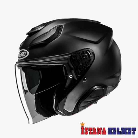 HJC F31 SEMI FLAT BLACK (L)