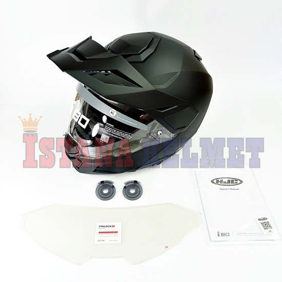 HJC I80 SEMI FLAT BLACK (XXL)