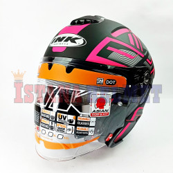 INK TERRA 2 #01 MATT BK/FUXIA (L)