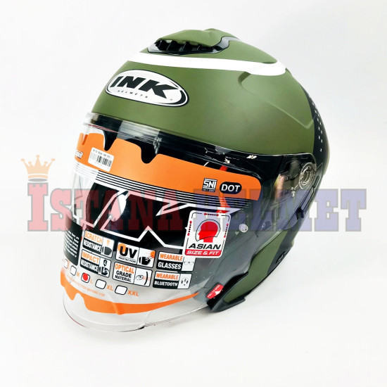 INK TERRA 2 #04 MATT ARMY GR/BK (L)
