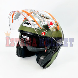 INK TERRA 2 #04 MATT ARMY GR/BK (L)