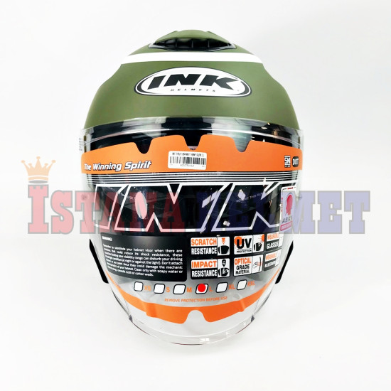 INK TERRA 2 #04 MATT ARMY GR/BK (L)
