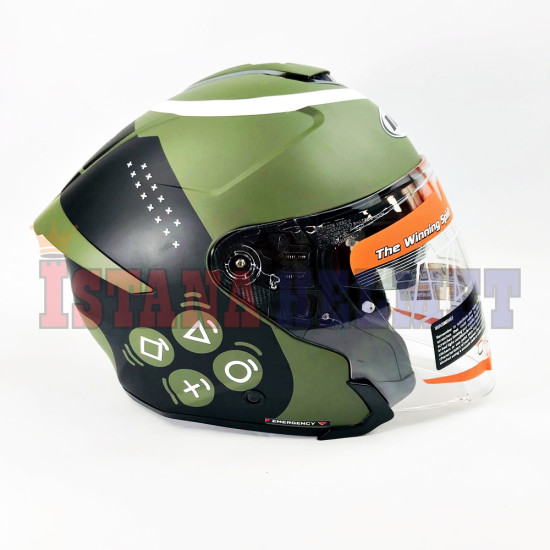 INK TERRA 2 #04 MATT ARMY GR/BK (L)