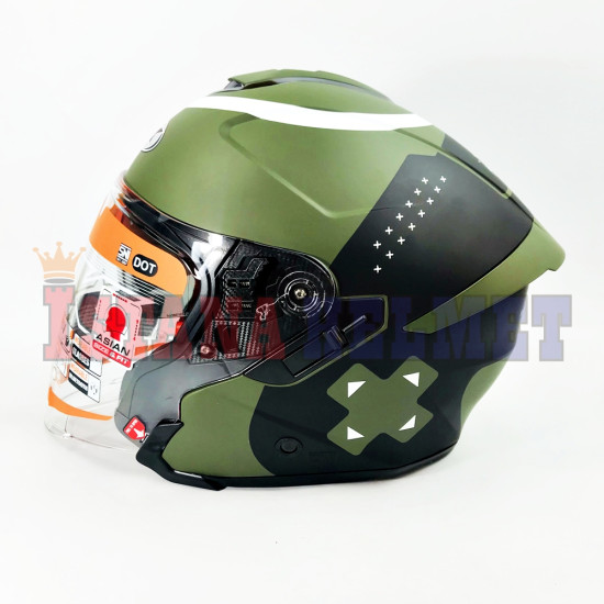 INK TERRA 2 #04 MATT ARMY GR/BK (L)