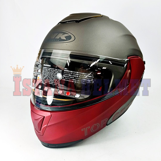 INK TOP GEAR 5.0 2T MATT TITAN/RM (L)