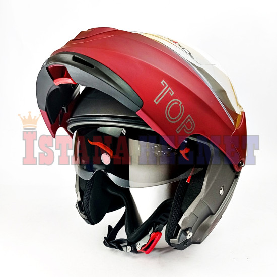 INK TOP GEAR 5.0 2T MATT TITAN/RM (L)