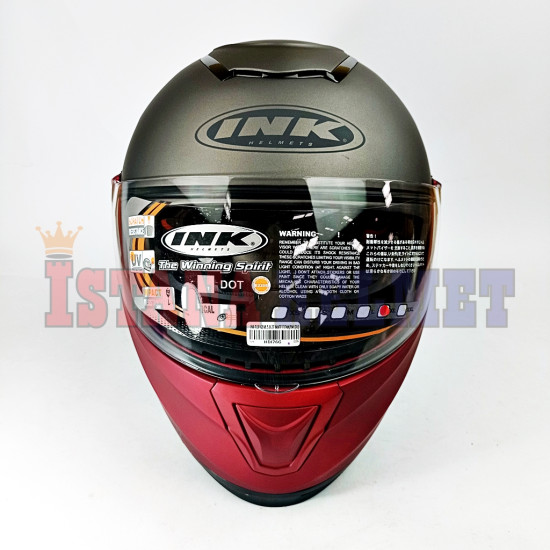 INK TOP GEAR 5.0 2T MATT TITAN/RM (L)
