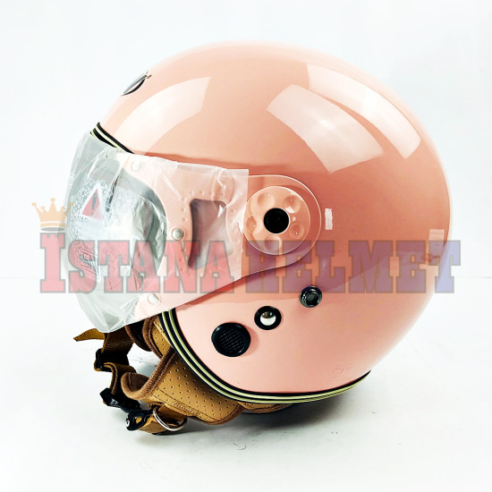 JPN HIJAB KACA PILOT CORAL PINK