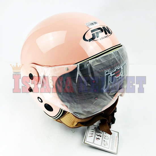 JPN HIJAB KACA PILOT CORAL PINK