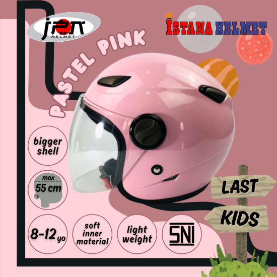 JPN JUNIOR KIDS POLOS PASTEL PINK