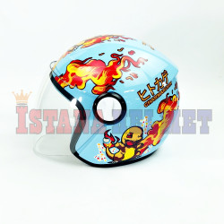 JPN KIDS # CHARMANDER PASTEL BLUE