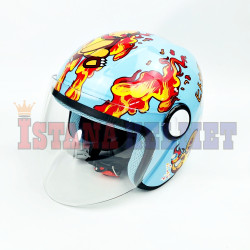 JPN KIDS # CHARMANDER PASTEL BLUE