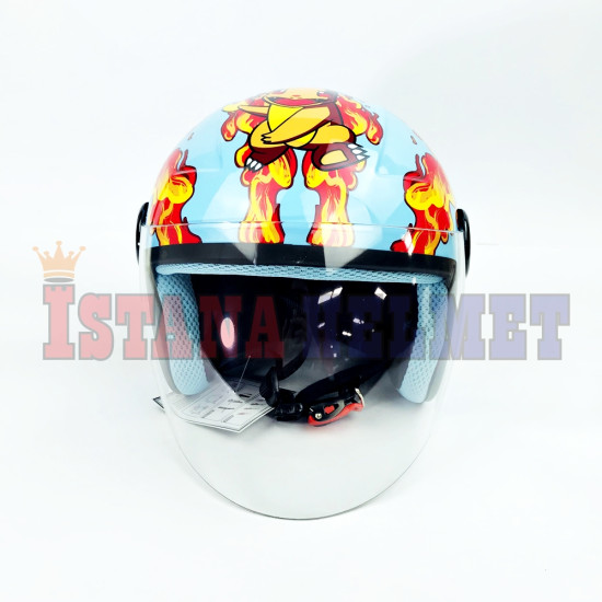 JPN KIDS # CHARMANDER PASTEL BLUE