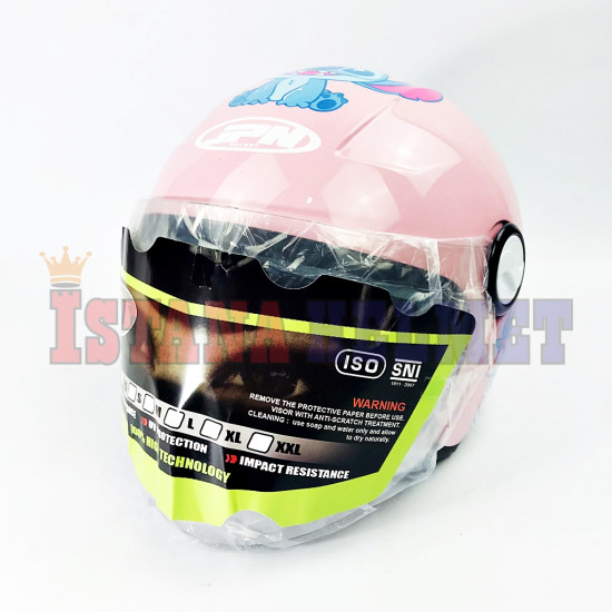 JPN KIDS # SLITCH PASTEL PINK