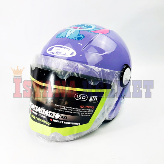 JPN KIDS # SLITCH PASTEL PURPLE