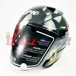 JPN KYO-X # LEOPARD MODERN GREY (L)