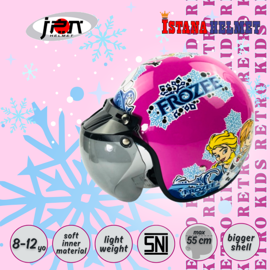 JPN RETRO KIDS # FROZEN MAGENTA