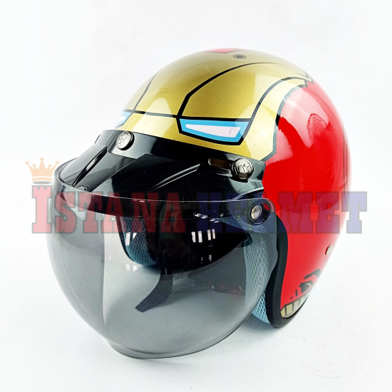 JPN RETRO KIDS # IRON MAN RED