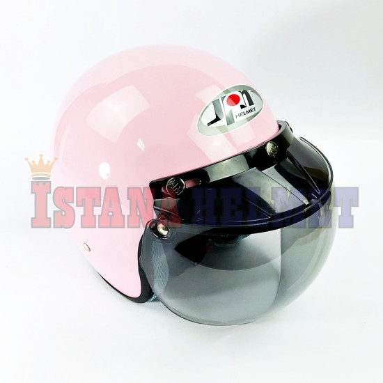 JPN RETRO KIDS POLOS BABY PINK