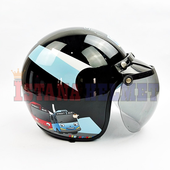 JPN RETRO KIDS # STREET BUS BLACK