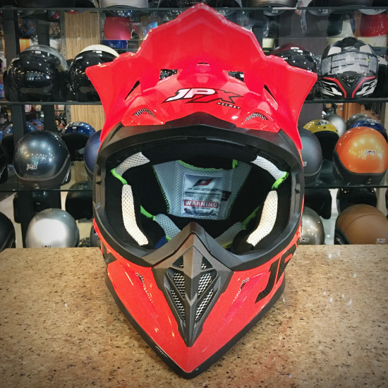 JPX CROSS F.RED/BK (XL)