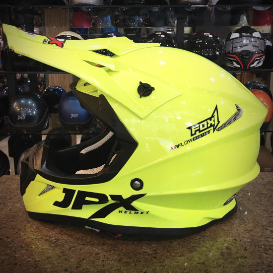 JPX CROSS F.YELLOW/BK (L)