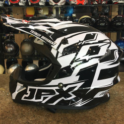 JPX CROSS # X12 WHITE/BK (L)
