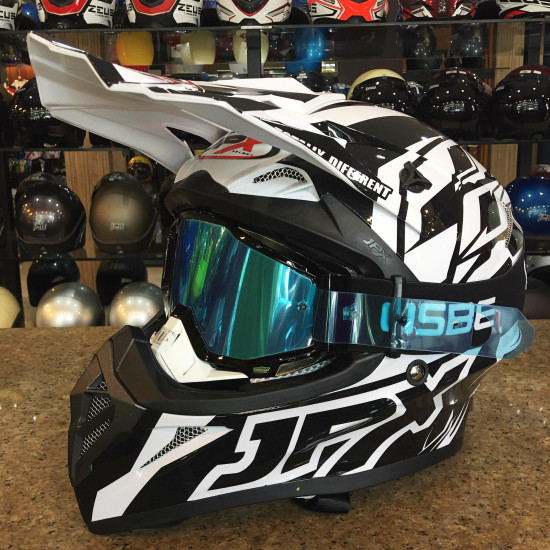 JPX CROSS # X12 WHITE/BK (L)