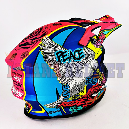 JPX CROSS # X28 PEPSI BLUE DF (XL)