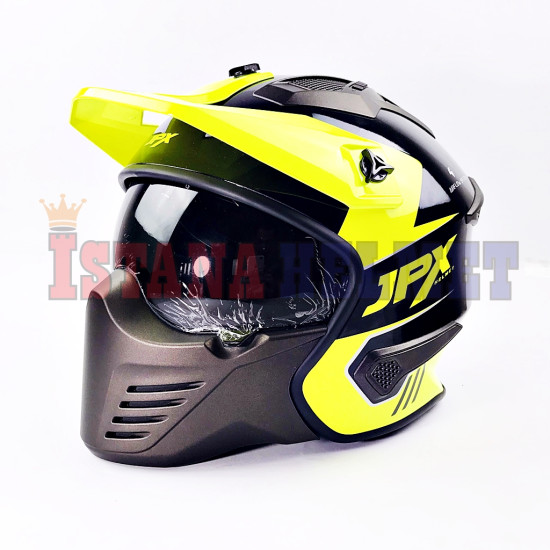 JPX MX-726 BLACK/YELLOW (XL)