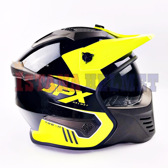 JPX MX-726 BLACK/YELLOW (XL)