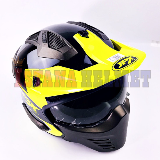 JPX MX-726 BLACK/YELLOW (XL)