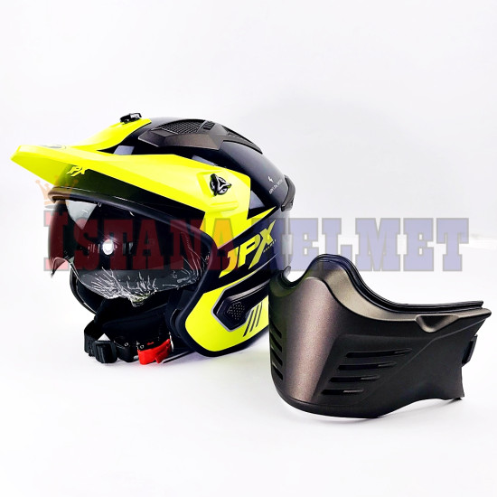 JPX MX-726 BLACK/YELLOW (XL)