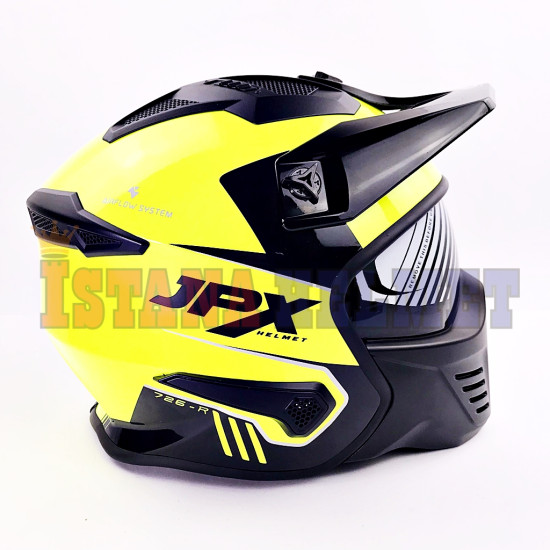 JPX MX-726 FLO YELLOW/BLACK (L)