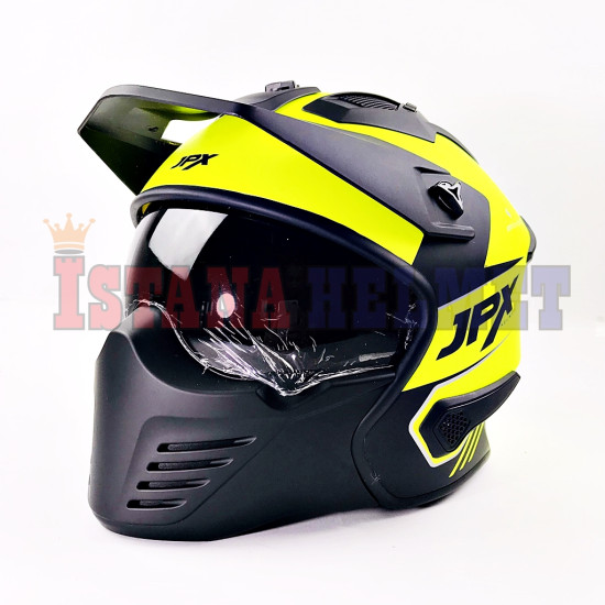 JPX MX-726 FLO YLW DF/BK (XL)