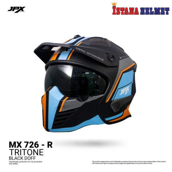 JPX MX-726 # MX01 BLACK DF/ORG (XL)