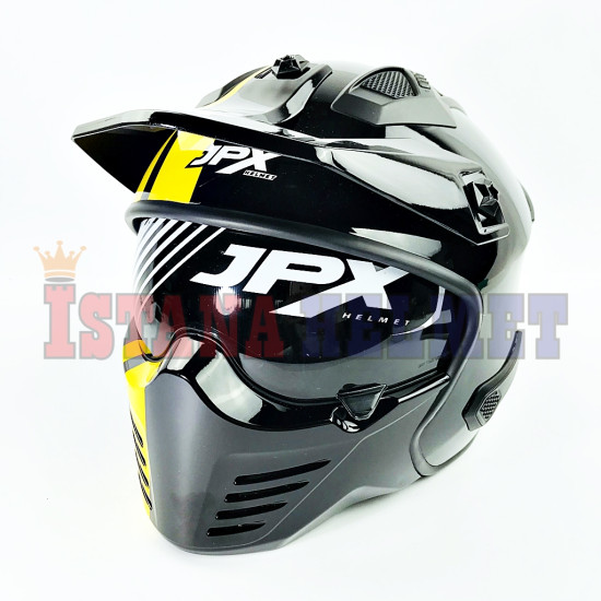 JPX MX-726 # MX04 BLACK/YLW (XL)