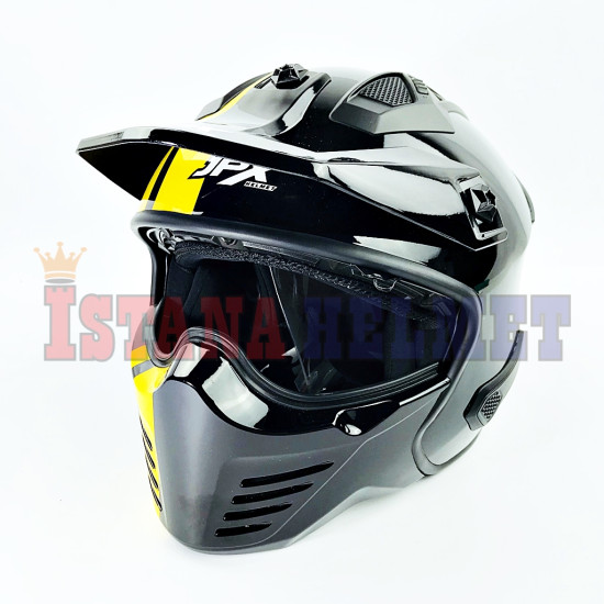 JPX MX-726 # MX04 BLACK/YLW (XL)