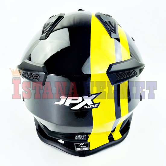 JPX MX-726 # MX04 BLACK/YLW (XL)