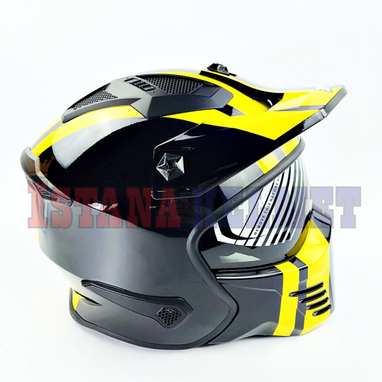JPX MX-726 # MX04 BLACK/YLW (XL)