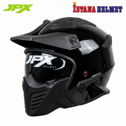 JPX MX-726 NEW BLACK/SILVER (XL)