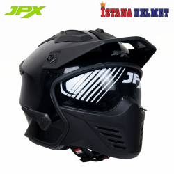 JPX MX-726 NEW BLACK/SILVER (XL)