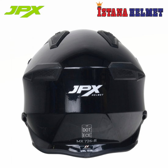 JPX MX-726 NEW BLACK/SILVER (XL)