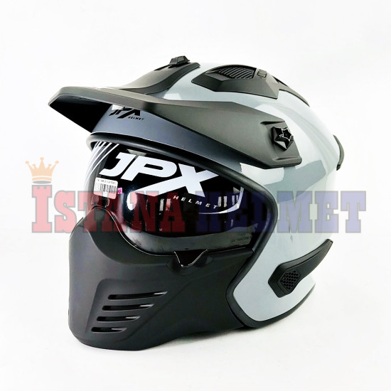 JPX MX-726 NEW GORILLA GREY/BLACK (XL)