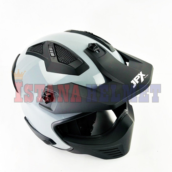 JPX MX-726 NEW GORILLA GREY/BLACK (XL)