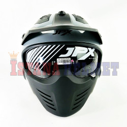 JPX MX-726 NEW GORILLA GREY/BLACK (L)