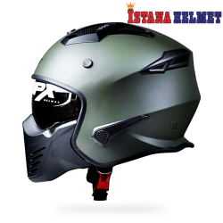 JPX MX-726 NEW GREEN ARMY DF/BK (L) JPX MX-726 NEW GREEN ARMY DF/BK (L)